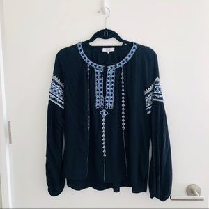 Parker Blouse - Embroidered and Beaded